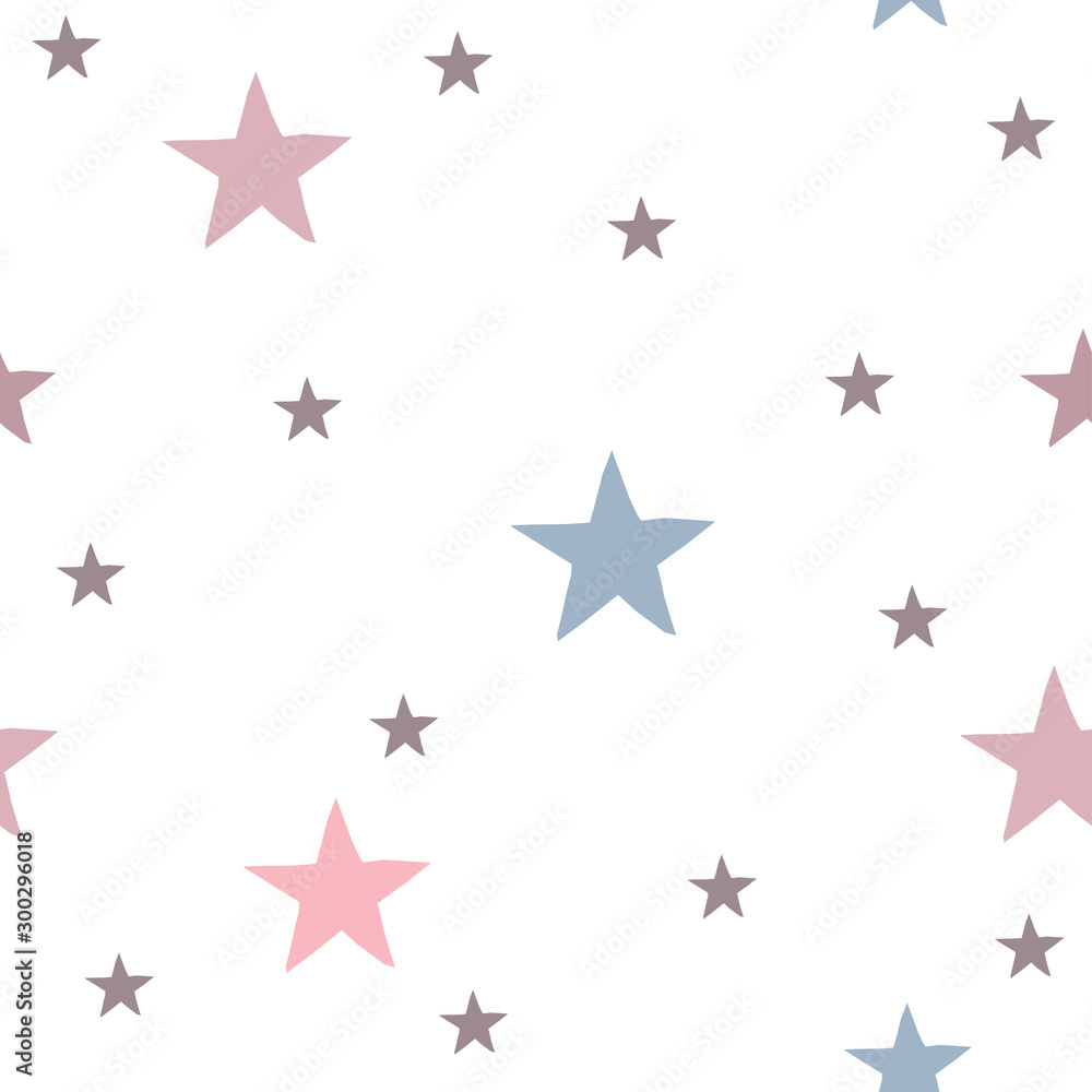 Seamless Abstract Background with stars Seamless Abstract Background with stars