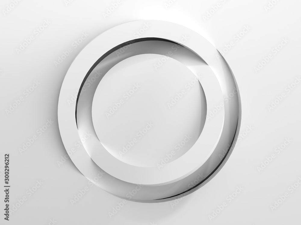simple round white podium for product presentation 3d render simple round white podium for product presentation 3d render