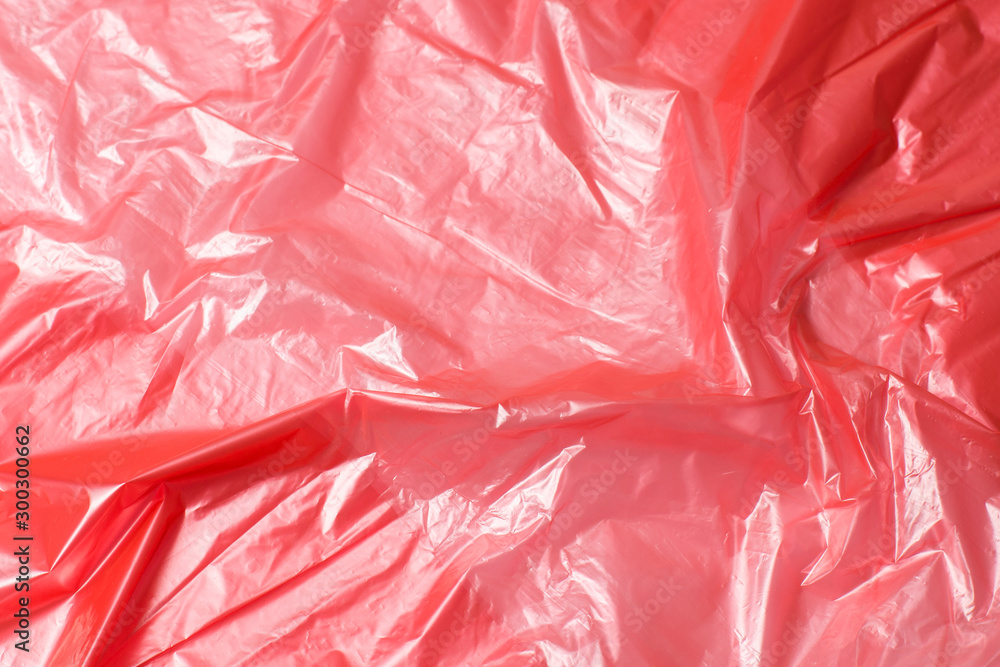 Plastic red background. Top view. Plastic red background. Top view.
