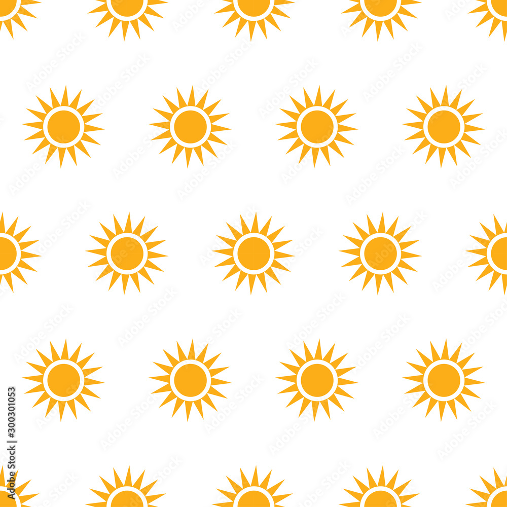 Seamless pattern with suns Seamless pattern with suns