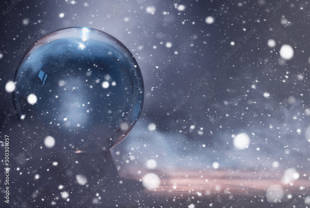 Crystal ball to predict the fate. Guessing for the future. Crystal ball to predict the fate. Guessing for the future.