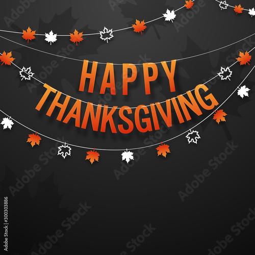 Greeting Card for Thanksgiving Day celebration.