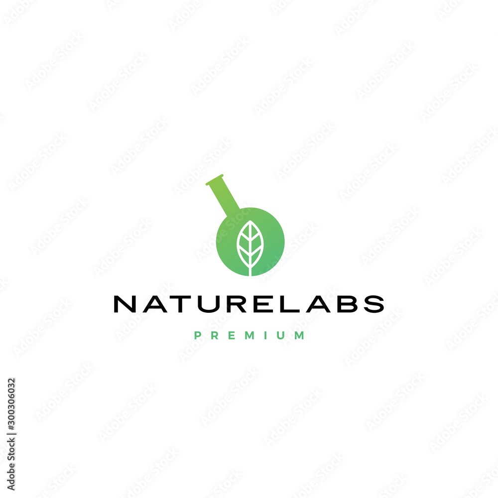leaf nature lab naturelabs logo vector icon illustration leaf nature lab naturelabs logo vector icon illustration