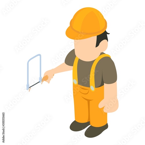 Joiner icon. Isometric illustration of joiner vector icon for web