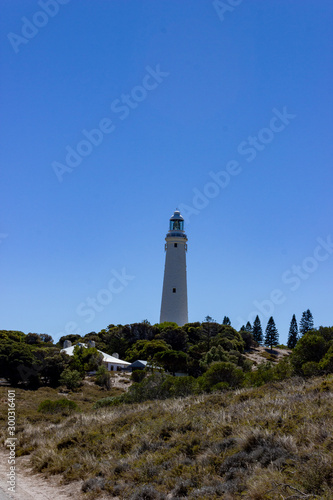 Bathurst Lighthouse one of two lighthouses on Rottnest Island, Western Australia.