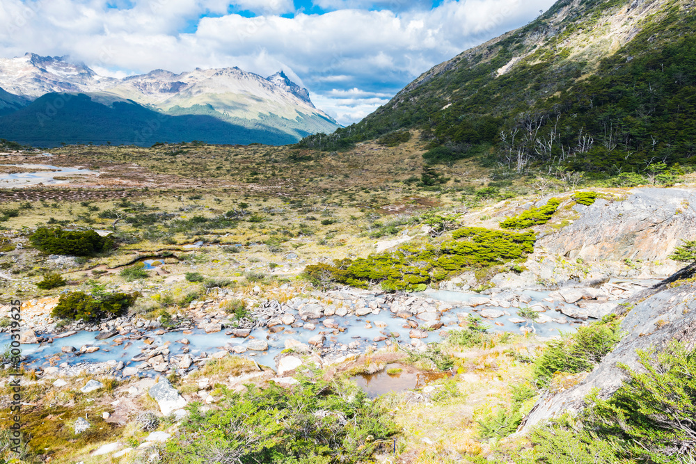 River near Laguna Esmeralda in Tierra del Fuego River near Laguna Esmeralda in Tierra del Fuego
