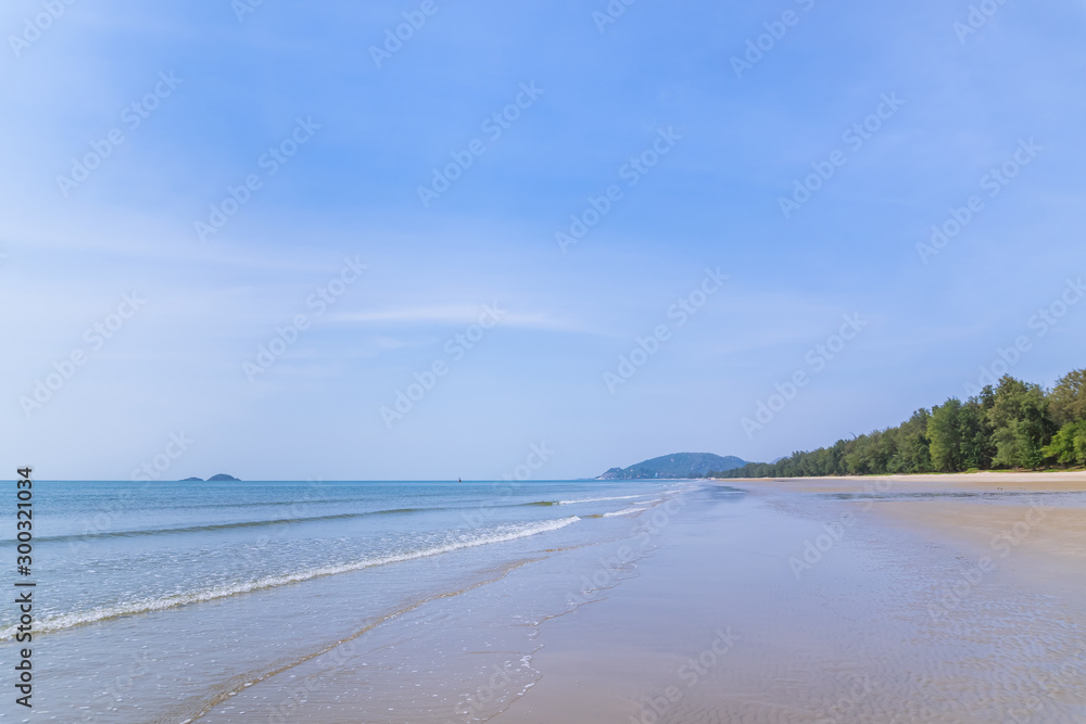 Suan Son Pradiphat or Sea Pine or Casuarina Park, peaceful beautiful beach near Hua Hin, Thailand