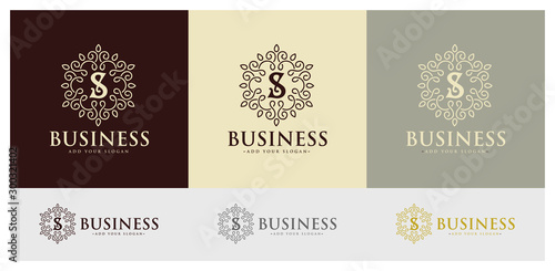 Business corporate letter “S” logo design vector. Simple & clean design of letter S logo vector template. Ready to use for Beauty, Fashion, Restaurant, Art, Décor industry. Luxury, Modern & Premium ID