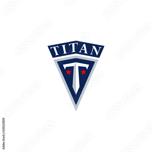 T Titan Logo Design Awesome Inspiration