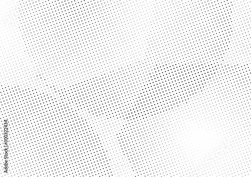 Abstract halftone dotted background. Monochrome grunge pattern with dot and circles.  Vector modern pop art texture for posters, sites, business cards, cover, postcards, labels, stickers layout.