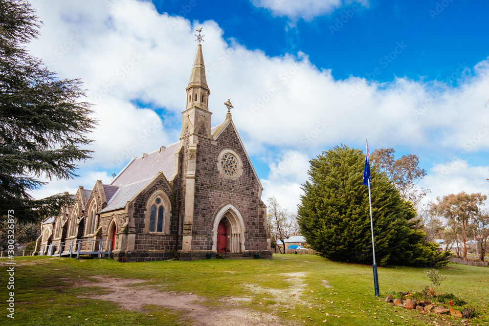 Fototapeta premium St Johns Church Malmsbury Australia