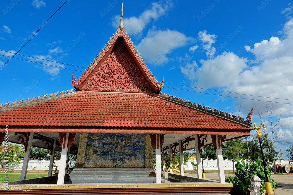 Thailand Area Khon Kaen Wat Machim Wittayaram 