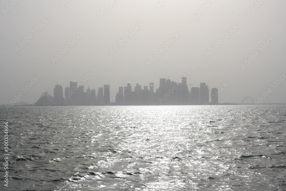 Fototapeta premium Doha Skyline