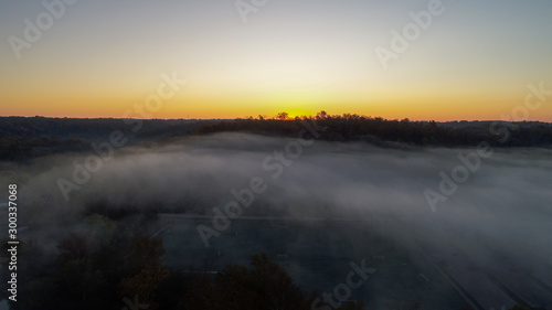 Fog on Water