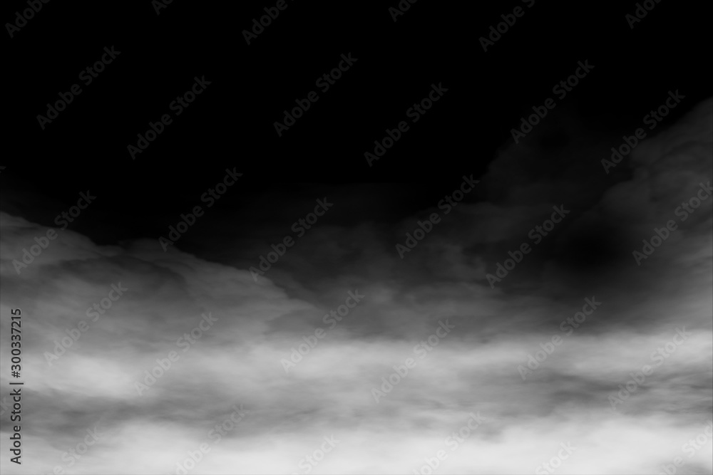 nature fog on black background nature fog on black background