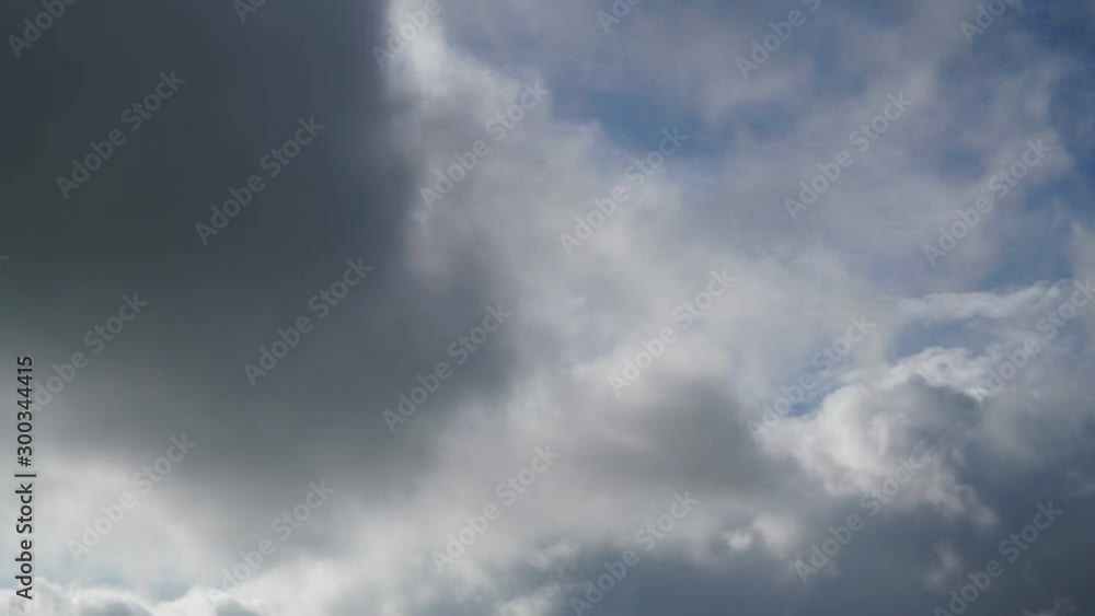 In mezzo alle nuvole di tempesta - time lapse
