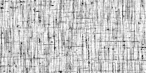Gordijnen Zwart wit geometrisch modern patronen Abstract brushed chambray fabric textured background. Glass wool. Ideas for your graphic design, banner, poster, packaging, for site or more  © Илья Васильев