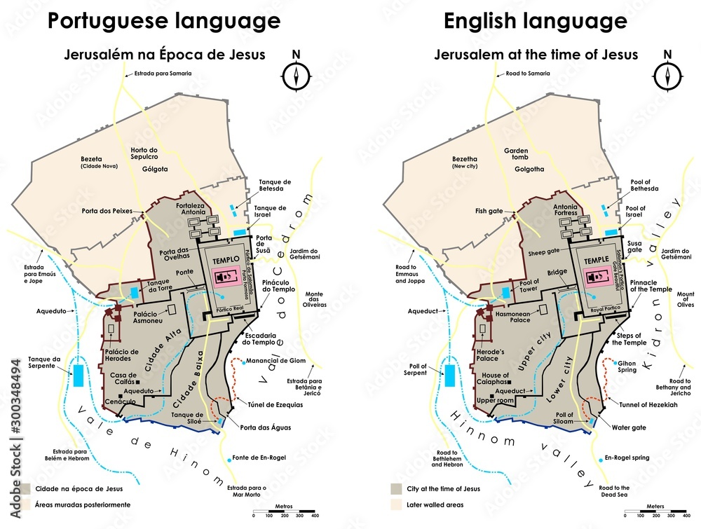 Fototapeta premium Jerusalem at the time of Jesus