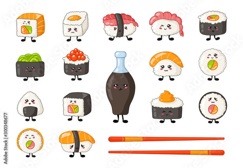 kawaii sushi set 