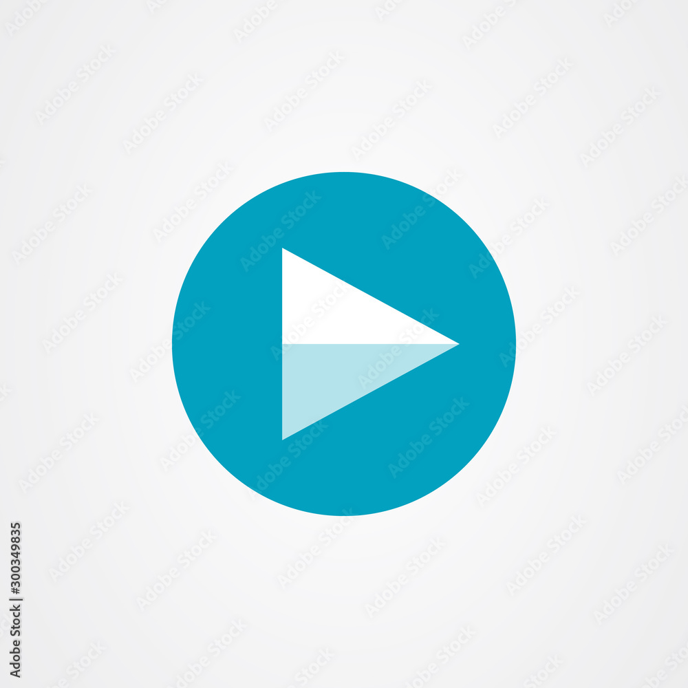 Play icon, play button icon and multimedia symbol Play icon, play button icon and multimedia symbol