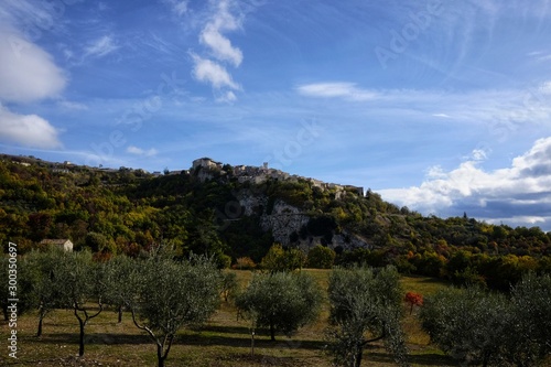 panorama of the town of Macchiagodena