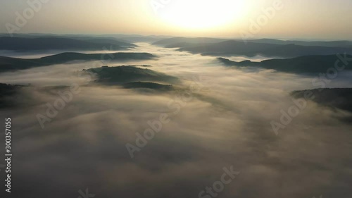 Wallpaper Mural Flight above the fog towards the sun. Torontodigital.ca