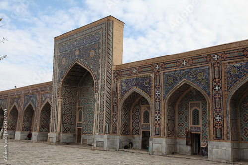 Uzbekistan. Samarkand. Tilla-Kari madrasa 