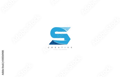 initial letter S modern simple multicolor logotype Free Download initial letter S modern simple multicolor logotype - GFXLoad