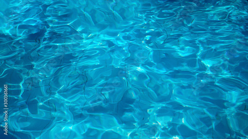 Ripples water on swimming pool