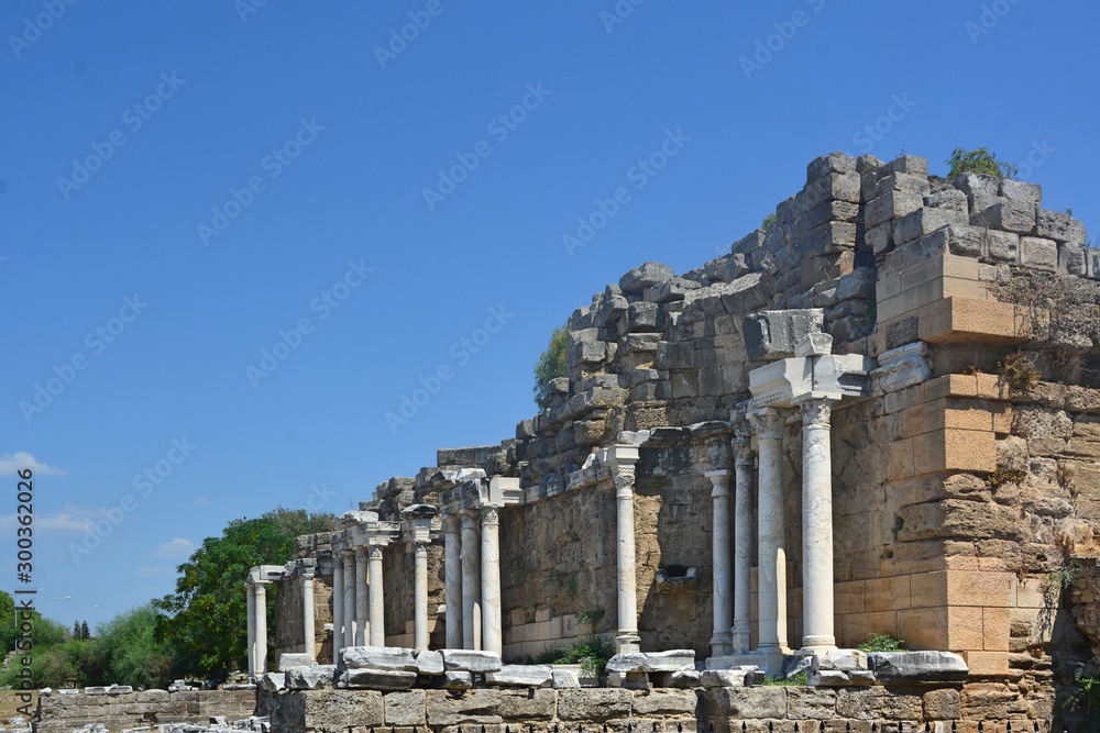 The ancient city in Turkey