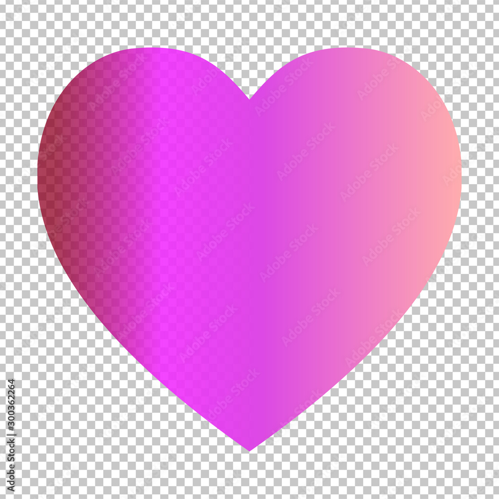 Valentine's Day. Colorful,multicolored  hearts. Vector illustration. Abstract. Love