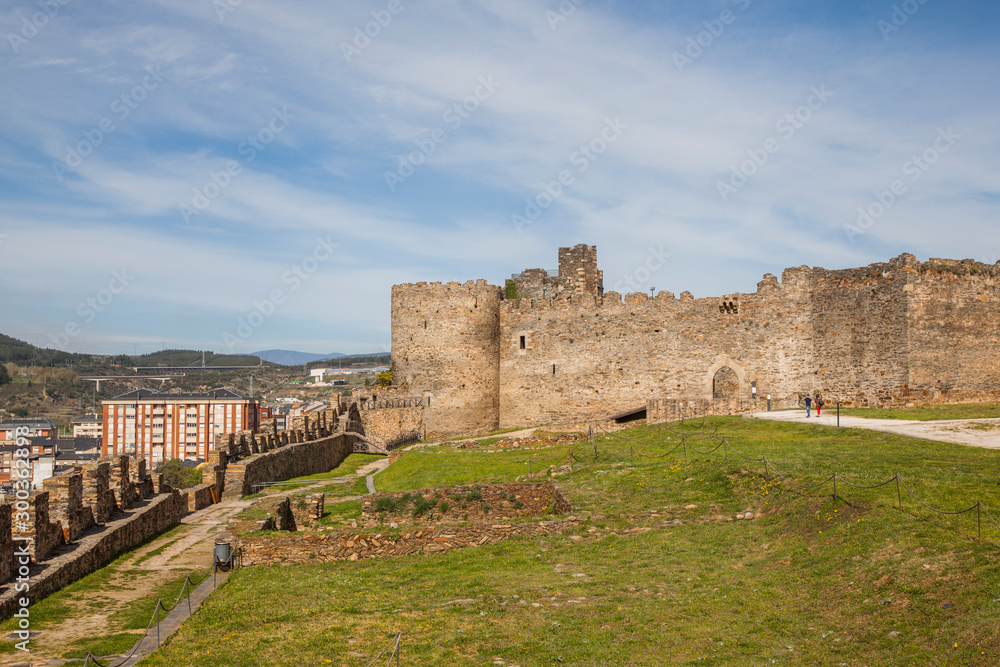 castillo de Ponferrada, León, España