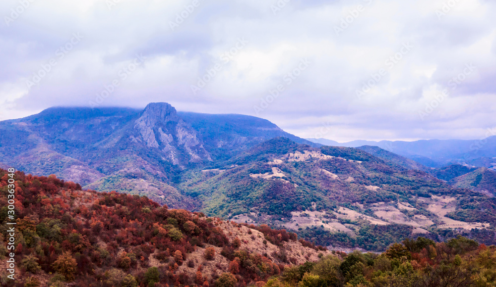 Fototapeta premium view on a picturesque natural landscape