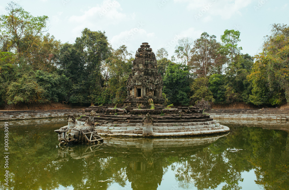 Angkor Wat Temple in Cambodia near Siem Reap city in Asia Angkor Wat Temple in Cambodia near Siem Reap city in Asia