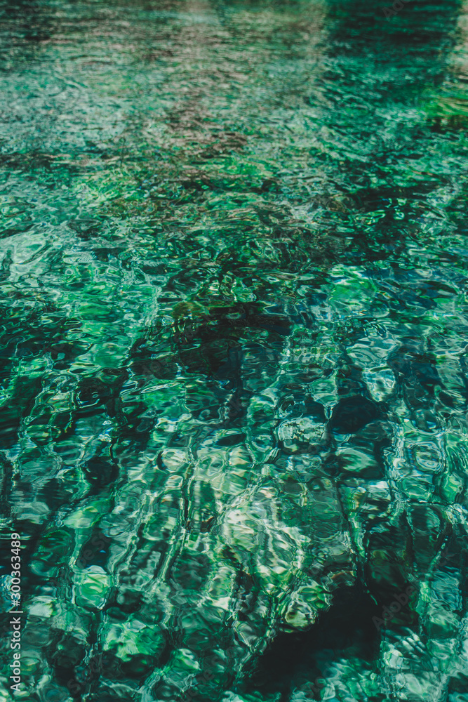 Fototapeta premium Crystal clear water in Puglia, Italy