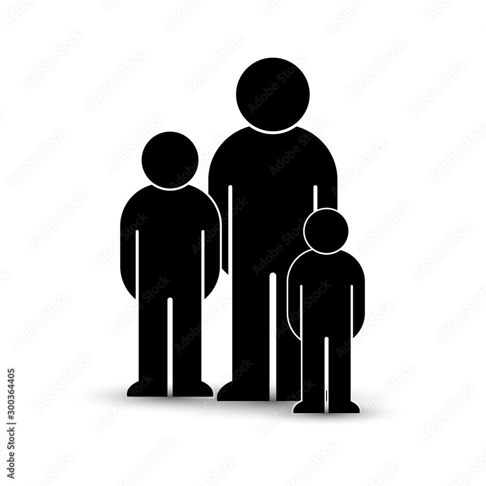 Pack of flat style people, family, couple, crowd icons isolated on white. Black infographics teamwork, leadership, personality, revolution, election, turn, administration, management concept. Vector Pack of flat style people, family, couple, crowd icons isolated on white. Black infographics teamwork, leadership, personality, revolution, election, turn, administration, management concept. Vector