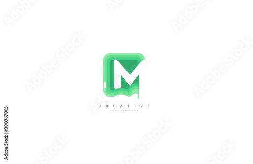 Initial Letter M Abstract Trendy Paper Art Style Logotype Free Download Initial Letter M Abstract Trendy Paper Art Style Logotype - GFXLoad