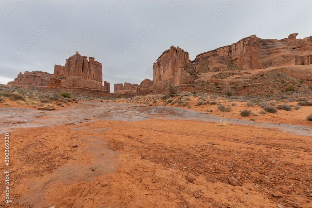 Scenic Arches National park Utah Landscape Scenic Arches National park Utah Landscape