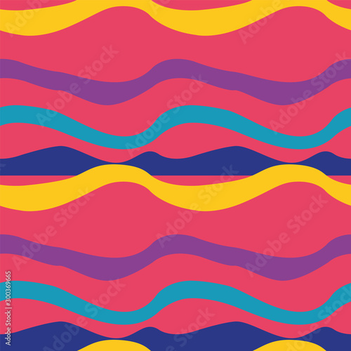 Color lines pattern vector illustration © Ihor