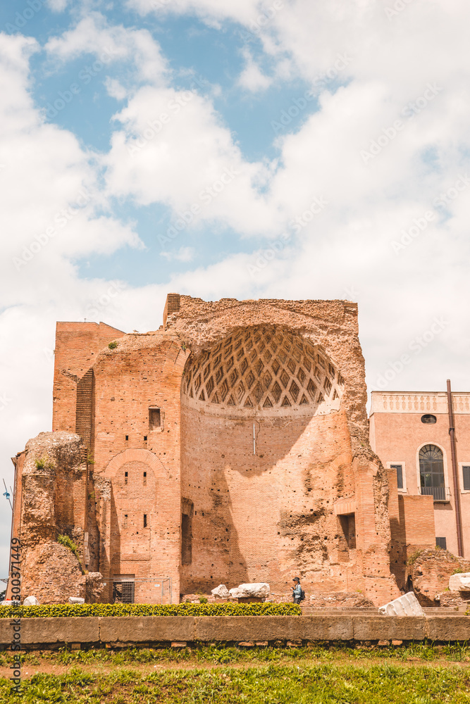 Roman Foro in Rome Italy Roman Foro in Rome Italy