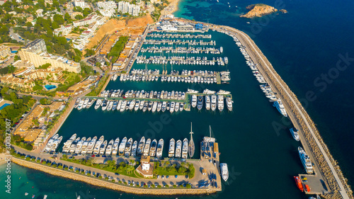 Puerto portals port in Mallorca, Spain