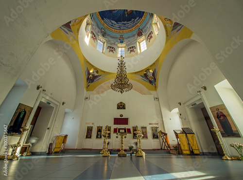 Church of the Apostles Peter and Paul is an Orthodox temple of the Istra Deanery of the Moscow Diocese, located in the village of Novopetrovskoye, Istrinsky District, Moscow Region. photo