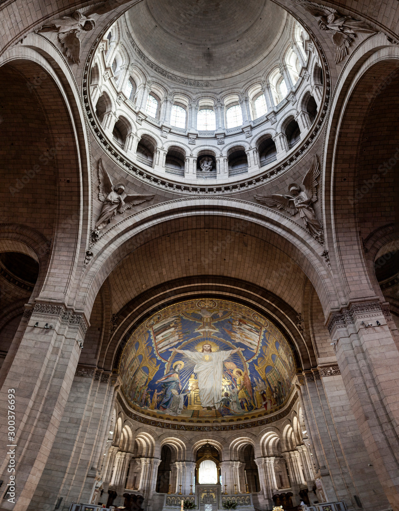 interior of basilica of france