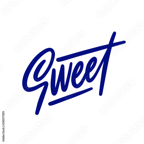 Sweet. Lettering. Calligraphy