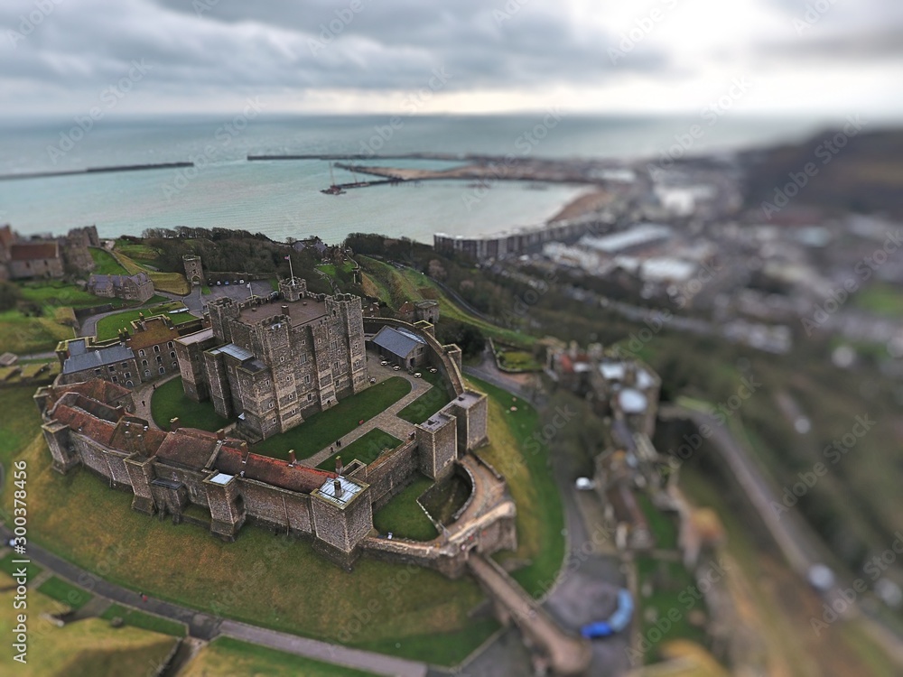 Dover castle.