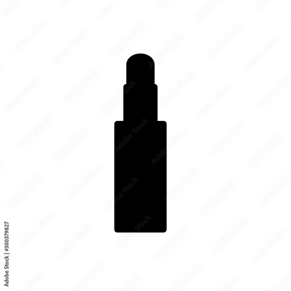 makeup lipstick simple icon vector makeup lipstick simple icon vector