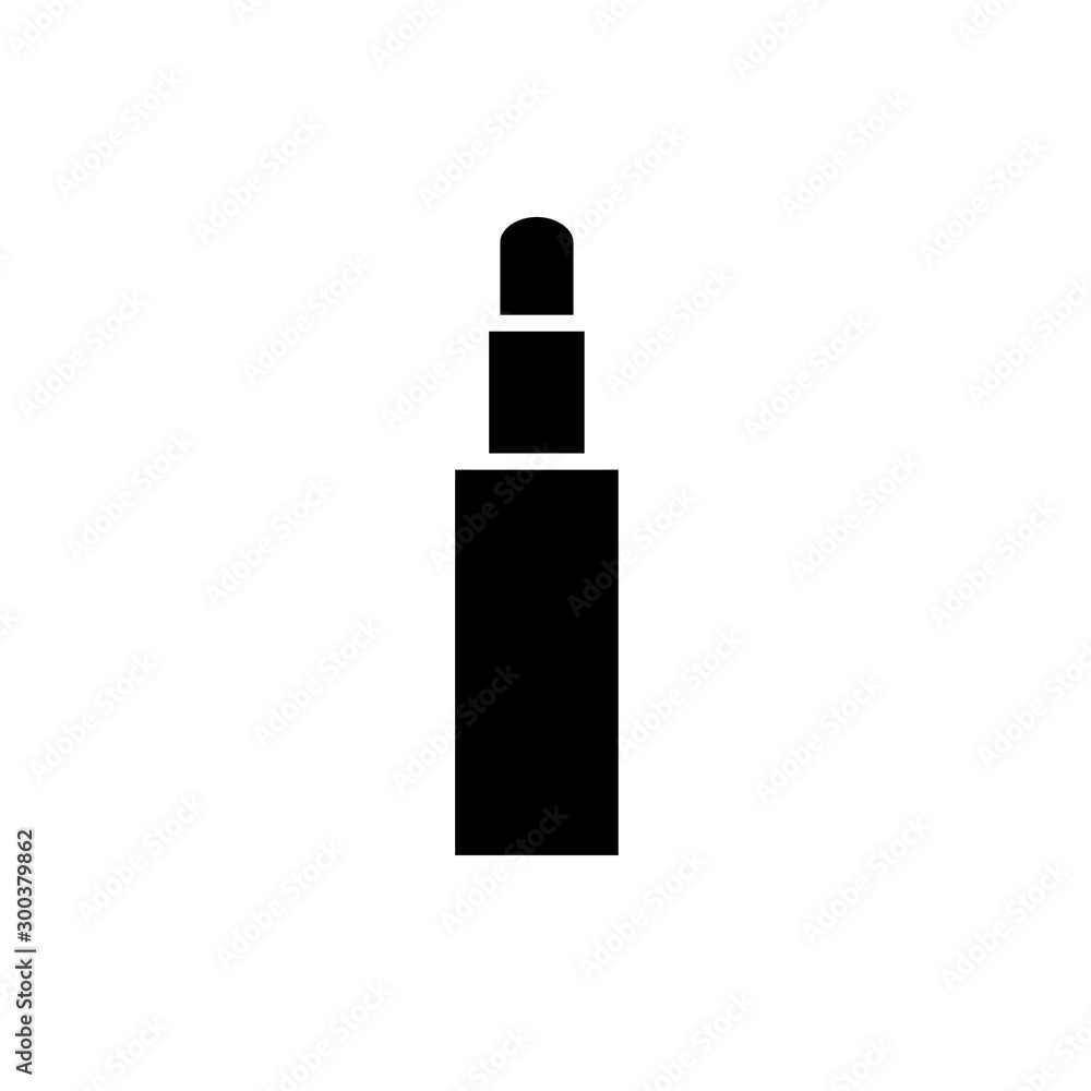 makeup lipstick simple icon vector makeup lipstick simple icon vector