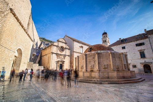 Dubrovnik in autumn. October. No people.