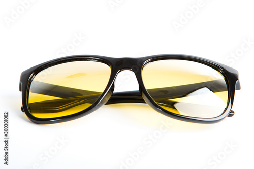 sunglasses isolated on the white