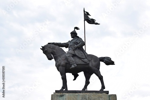 Iron warrior Ibrahim ibn Muhammad is the founder of Alabuga. Elabuga. Tatarstan photo